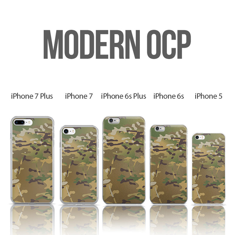 Camo iPhone Cases for iPhone's: 5, 5S, SE, 6, 6S, 6 Plus, 6S Plus