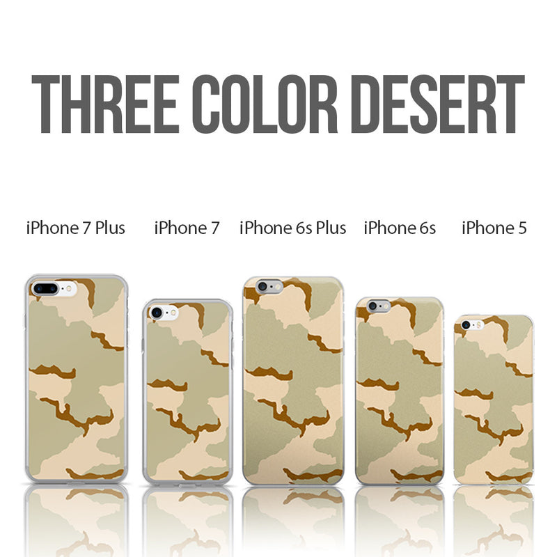 Camo iPhone Cases for iPhone's: 5, 5S, SE, 6, 6S, 6 Plus, 6S Plus