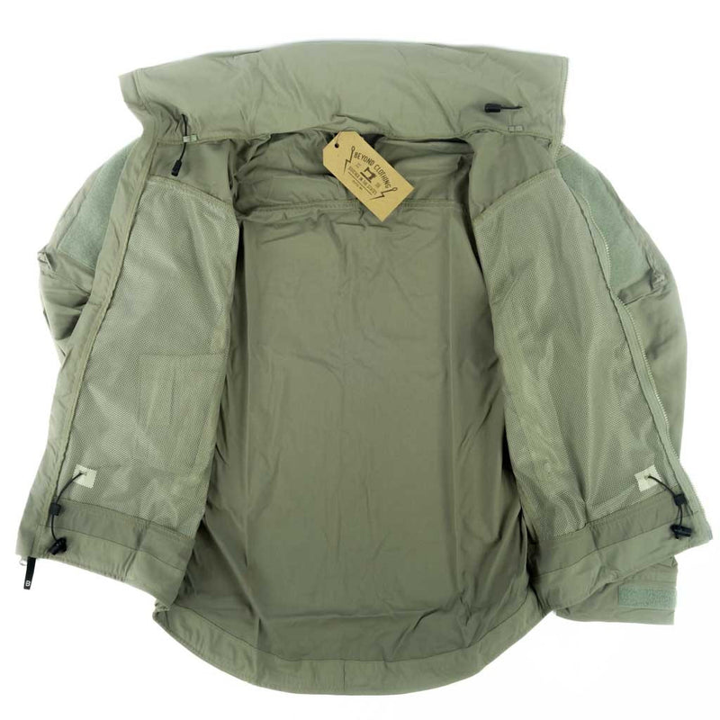 Beyond Clothing L5 Glacier PCU Level 5 Jacket Alpha Green and Coyote