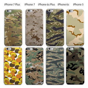 Camo iPhone Cases for iPhone's: 5, 5S, SE, 6, 6S, 6 Plus, 6S Plus